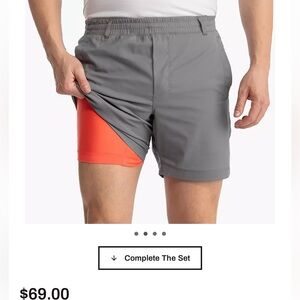 Birddogs Men's Athletic Shorts in Gray